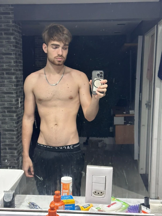 Gabriel Schmidt, antes do acompanhamento
